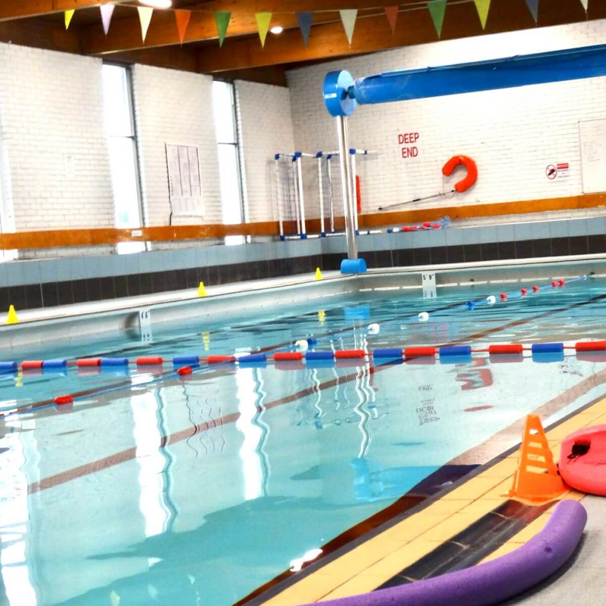 Swimming lessons at Walton, Stafford